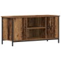 Cabinet de TV Madera Vieja 100x40x50 cm Madera Ingenierada y Acero de , Muebles TV - Ref: Foro24-862139, Precio: 80,01 €, Des...