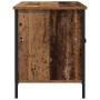 Cabinet de TV Madera Vieja 100x40x50 cm Madera Ingenierada y Acero de , Muebles TV - Ref: Foro24-862139, Precio: 80,01 €, Des...