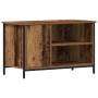 Cabinet de TV Madera Vieja 80x40x50 cm Madera Ingenierizada y Acero de , Muebles TV - Ref: Foro24-862142, Precio: 68,12 €, De...