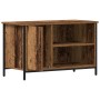 Cabinet de TV Madera Vieja 80x40x50 cm Madera Ingenierizada y Acero de , Muebles TV - Ref: Foro24-862142, Precio: 68,12 €, De...