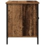 Cabinet de TV Madera Vieja 80x40x50 cm Madera Ingenierizada y Acero de , Muebles TV - Ref: Foro24-862142, Precio: 68,12 €, De...