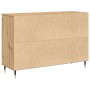Sideboard con puertas y cajones de roble artesanal 101,5x35x70 cm de , Aparadores - Ref: Foro24-862146, Precio: 116,00 €, Des...