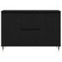 Sideboard con Puertas y Cajones Negro Roble 101,5x35x70 cm de , Aparadores - Ref: Foro24-862147, Precio: 123,02 €, Descuento:...