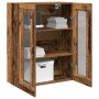Armario de pared vidaxl con puertas de vidrio madera vieja 69,5x34x90 cm | Foro24.es | Tu tienda online para hogar, jardín y más Foro24.es