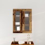 Armario de pared vidaxl con puertas de vidrio madera vieja 69,5x34x90 cm | Foro24.es | Tu tienda online para hogar, jardín y más Foro24.es