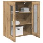 Armario de pared de con puertas de vidrio roble artesanal 69,5x34x90 cm de , Aparadores - Ref: Foro24-862163, Precio: 97,94 €...