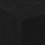 Gabinete Montado en la Pared con Puertas de Vidrio Roble Negro 69.5x34x90 cm | Foro24.es | Tu tienda online para hogar, jardín y más Foro24.es