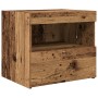 Cabinet de Noche  con Luces LED Madera Vieja 50x40x45 cm | Foro24.es | Tu tienda online para hogar, jardín y más Foro24.es