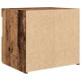 Armarios de Noche  con Luces LED 2 pcs Madera Vieja 50x40x45 cm | Foro24.es | Tu tienda online para hogar, jardín y más Foro24.es