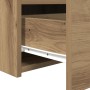 Cajones de Noche  con Luces LED 2 pcs Roble Artesanal 50x40x45 cm | Foro24.es | Tu tienda online para hogar, jardín y más Foro24.es