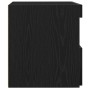 Cabinet de Noche  con Luces LED Roble Negro 50x40x45 cm | Foro24.es | Tu tienda online para hogar, jardín y más Foro24.es