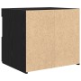 Cajones de Noche  con Luces LED 2 pcs Negro Roble 50x40x45 cm | Foro24.es | Tu tienda online para hogar, jardín y más Foro24.es