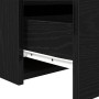 Cajones de Noche  con Luces LED 2 pcs Negro Roble 50x40x45 cm | Foro24.es | Tu tienda online para hogar, jardín y más Foro24.es