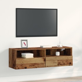 Cabinet de TV Madera Vieja 100x30x30 cm Madera Elaborada de , Muebles TV - Ref: Foro24-862188, Precio: 61,30 €, Descuento: %