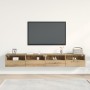 Gabinetes de TV 2 pcs de roble artesanal 100x30x30 cm de madera elaborada de , Muebles TV - Ref: Foro24-862191, Precio: 103,0...
