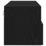 Gabinetes de Pared para TV 2 pcs Negro Roble 100x30x30 cm Madera Elaborada de , Muebles TV - Ref: Foro24-862193, Precio: 108,...
