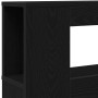 Cabecero LED Negro Roble 140x18,5x40 cm Madera elaborada de , Cabeceros y pies de cama - Ref: Foro24-862212, Precio: 96,91 €,...