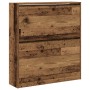 Armario para Zapatos con Cajón Abatible Madera Vieja 80x21x87,5 cm de , Zapateros y organizadores de calzado - Ref: Foro24-86...