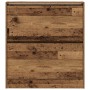 Armario para Zapatos con Cajón Abatible Madera Vieja 80x21x87,5 cm de , Zapateros y organizadores de calzado - Ref: Foro24-86...
