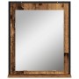 Espejo de baño madera envejecida 50x12x60 cm madera de ingeniería de , Tocadores de baño - Ref: Foro24-862220, Precio: 46,81 ...