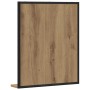 Espejo de baño Roble Artesanal 50x12x60 cm Madera elaborada de , Tocadores de baño - Ref: Foro24-862221, Precio: 43,58 €, Des...