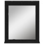 Espejo de baño Negro Roble 50x12x60 cm Madera elaborada de , Tocadores de baño - Ref: Foro24-862222, Precio: 45,08 €, Descuen...