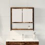 Espejo de Baño con Armario de Madera Vieja 60x16x60 cm de Madera de Ingenier de , Tocadores de baño - Ref: Foro24-862223, Pre...