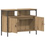 Armario Espejo de Baño Roble Artesanal 60x16x60 cm Madera Elaborada de , Tocadores de baño - Ref: Foro24-862224, Precio: 52,5...