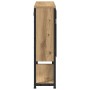 Armario Espejo de Baño Roble Artesanal 60x16x60 cm Madera Elaborada de , Tocadores de baño - Ref: Foro24-862224, Precio: 52,5...