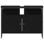 Mueble de baño  Negro Roble 80x30x60 cm Madera de Ingeniería | Foro24.es | Tu tienda online para hogar, jardín y más Foro24.es
