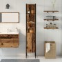 Armario de baño Madera Vieja 33x33x185,5 cm Madera de Ingeniería de , Tocadores de baño - Ref: Foro24-862238, Precio: 80,34 €...
