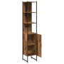 Armario de baño Madera Vieja 33x33x185,5 cm Madera de Ingeniería de , Tocadores de baño - Ref: Foro24-862238, Precio: 80,34 €...