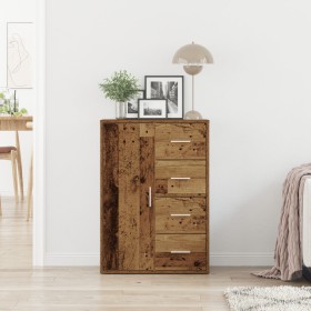 Sideboard de madera envejecida 60x31x84 cm de madera de ingeniería de , Aparadores - Ref: Foro24-862264, Precio: 93,96 €, Des...