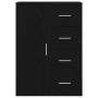 Aparador Negro de Roble 60x31x84 cm Madera Elaborada de , Aparadores - Ref: Foro24-862266, Precio: 100,81 €, Descuento: %