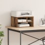 Soporte para impresora de madera antigua 40x32x22,5 cm de madera de ingeniería de , Soportes para impresoras - Ref: Foro24-86...