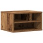 Soporte para impresora de madera antigua 40x32x22,5 cm de madera de ingeniería de , Soportes para impresoras - Ref: Foro24-86...