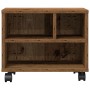 Soporte para Impresora con Ruedas Madera Antigua 41x32x33,5 cm de , Soportes para impresoras - Ref: Foro24-862276, Precio: 41...