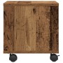 Soporte para Impresora con Ruedas Madera Antigua 41x32x33,5 cm de , Soportes para impresoras - Ref: Foro24-862276, Precio: 41...