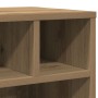 Soporte para impresora con ruedas Roble Artesano 41x32x33,5 cm de , Soportes para impresoras - Ref: Foro24-862277, Precio: 41...