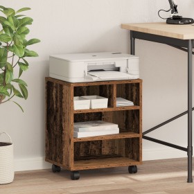 Soporte para Impresora con Ruedas Madera Vieja 41x32x48 cm de , Soportes para impresoras - Ref: Foro24-862279, Precio: 49,11 ...