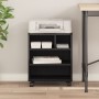Soporte para Impresora con Ruedas Roble Artesanal 41x32x48 cm de , Soportes para impresoras - Ref: Foro24-862281, Precio: 51,...