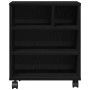 Soporte para Impresora con Ruedas Roble Artesanal 41x32x48 cm de , Soportes para impresoras - Ref: Foro24-862281, Precio: 51,...