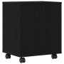 Soporte para Impresora con Ruedas Roble Artesanal 41x32x48 cm de , Soportes para impresoras - Ref: Foro24-862281, Precio: 51,...