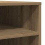Soporte para impresora con ruedas Roble Artisan 60x50x67 cm de , Soportes para impresoras - Ref: Foro24-862283, Precio: 96,95...