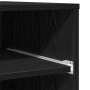 Soporte para Impresora con Ruedas de Madera Negra 60x48x74 cm de , Soportes para impresoras - Ref: Foro24-862287, Precio: 103...