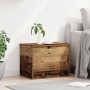 Caja de almacenamiento con tapa de madera antigua 60x42x46 cm de madera aglomerada de , Baúles de almacenamiento - Ref: Foro2...