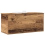Caja de Almacenamiento con Tapa Madera Vieja 100x42x46 cm Madera Ingenierizada de , Baúles de almacenamiento - Ref: Foro24-86...