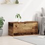 Caja de Almacenamiento con Tapa Madera Vieja 100x42x46 cm Madera Ingenierizada de , Baúles de almacenamiento - Ref: Foro24-86...