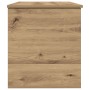 Caja de Almacenamiento con Tapa de Roble Artesanal 100x42x46 cm Madera Compensada de , Baúles de almacenamiento - Ref: Foro24...