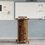 Podio de Conferencias con Ruedas de Madera Vieja y Madera Elaborada de , Escritorios - Ref: Foro24-862297, Precio: 130,52 €, ...